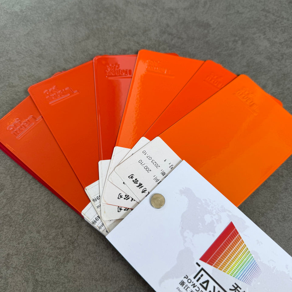 TIANXU Orange epoxy polyester powder coating - product view 5