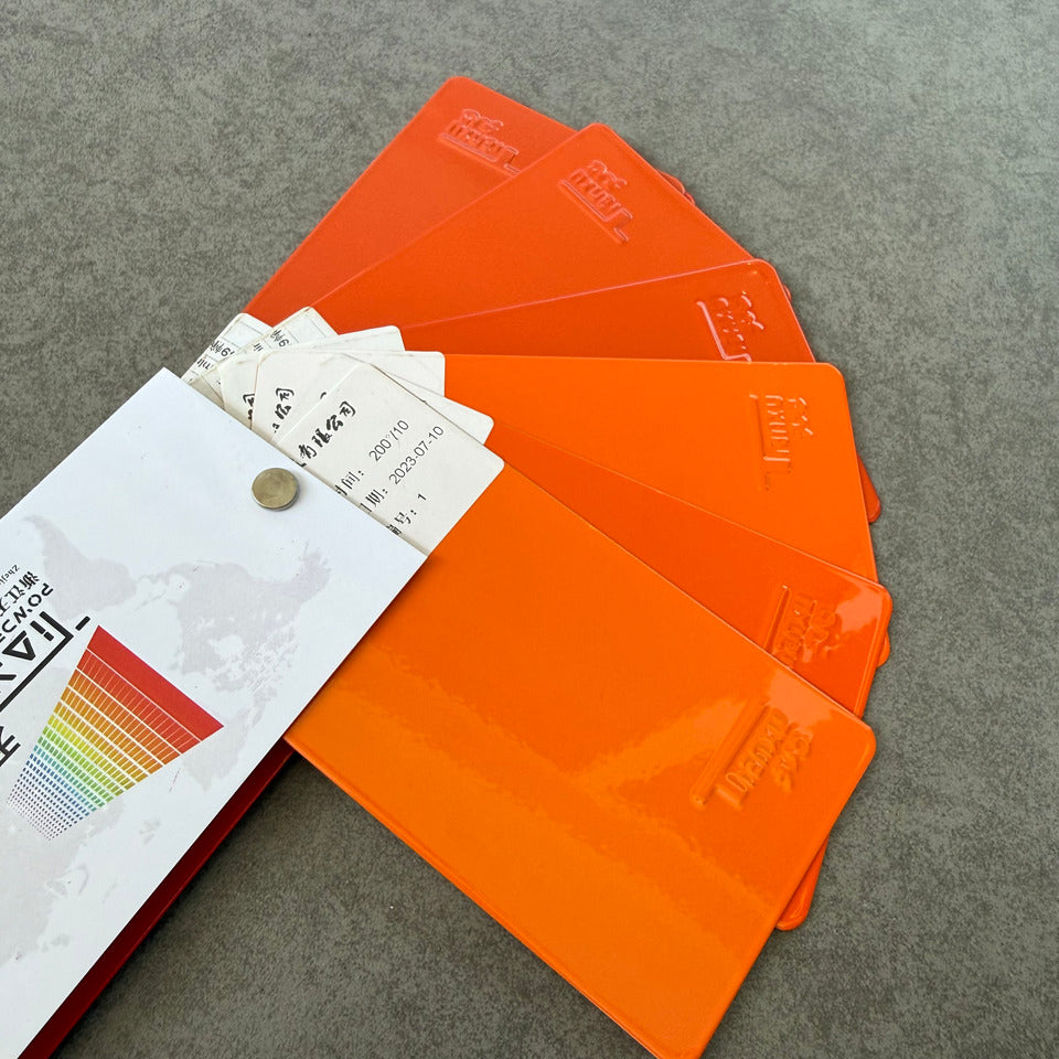 TIANXU Orange epoxy polyester powder coating - product view 2