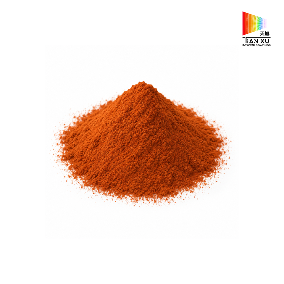 TIANXU orange heavy-metal-free powder coating - product view 4