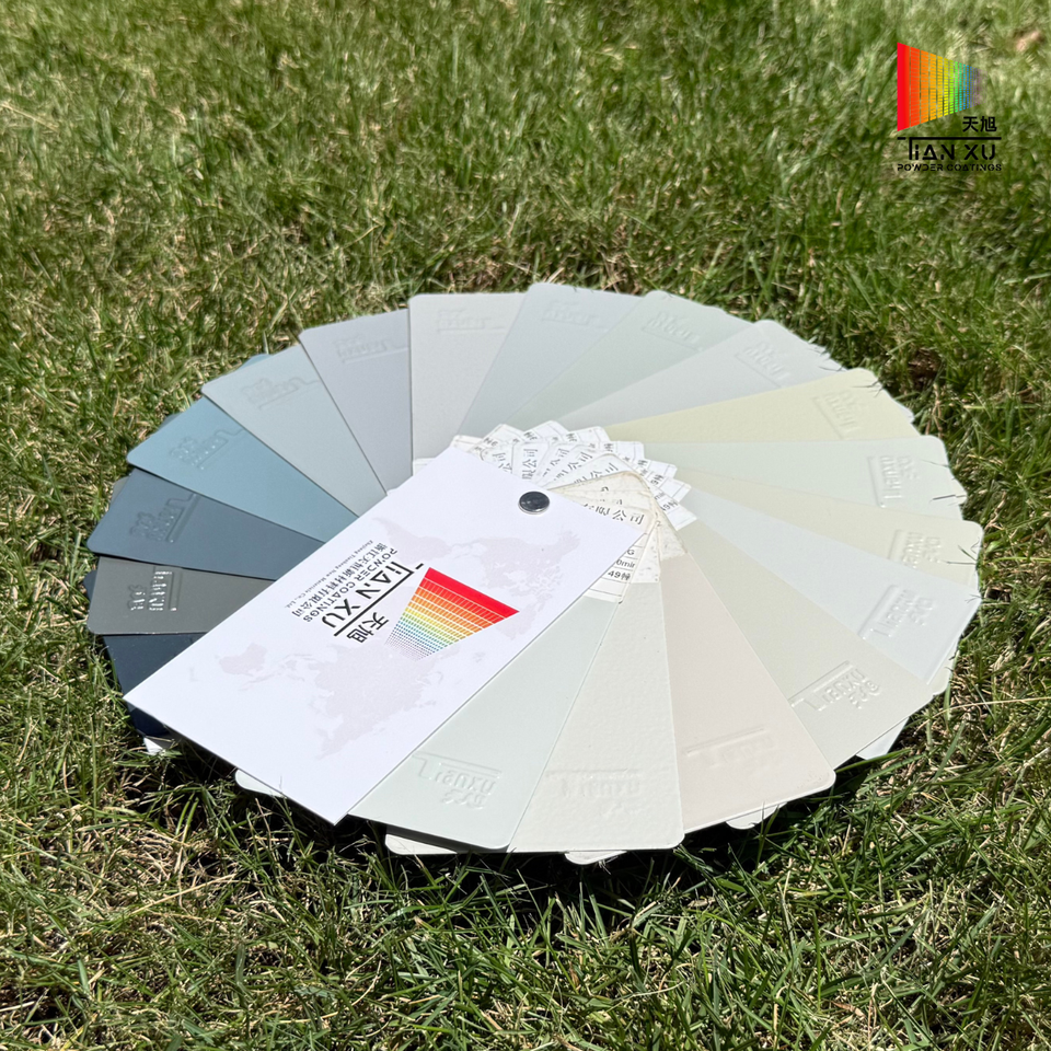 TIANXU smooth matte and texture epoxy polyester powder coating