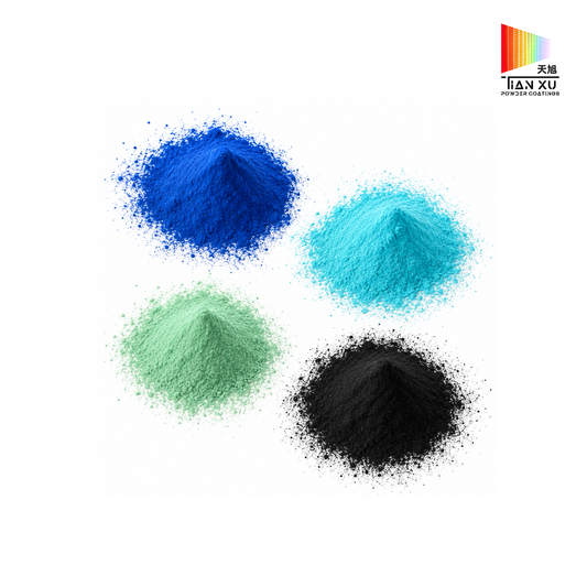 TIANXU custom ral color epoxy polyester powder coating - product view 1