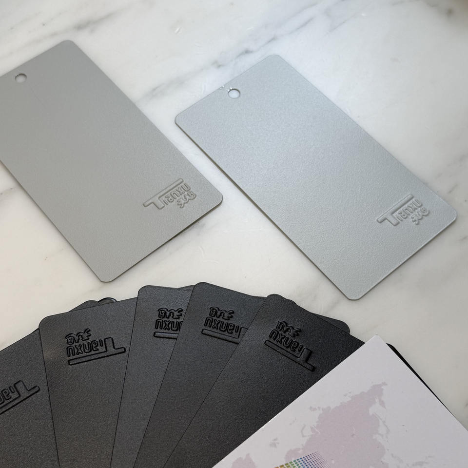 TIANXU grey sand texture epoxy polyester powder coating - product view 3