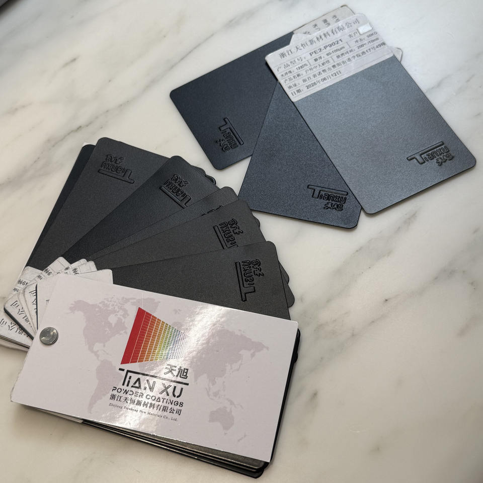 TIANXU black sand texture epoxy polyester powder coating - product view 2