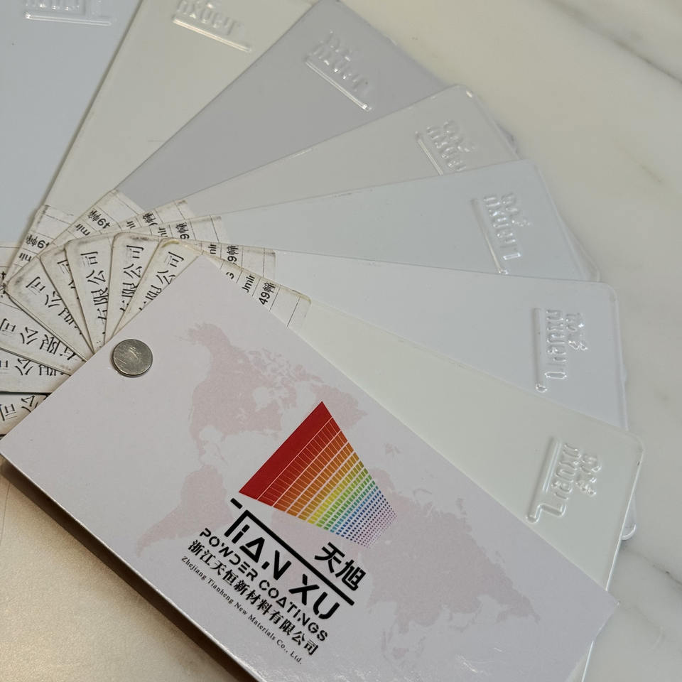 TIANXU white sand texture epoxy polyester powder coating - product view 5