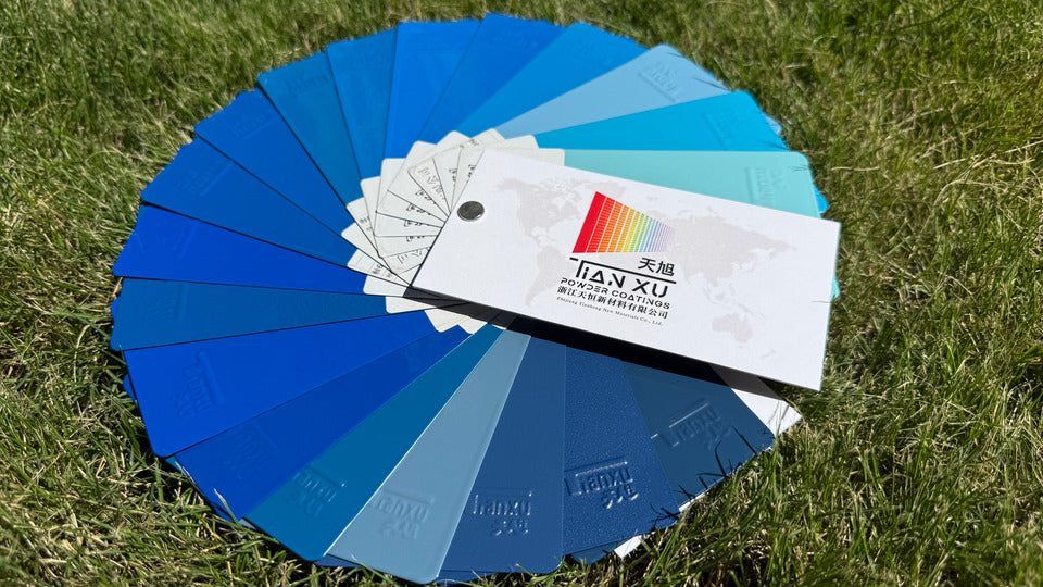 TIANXU Blue epoxy polyester powder coating - product view 5