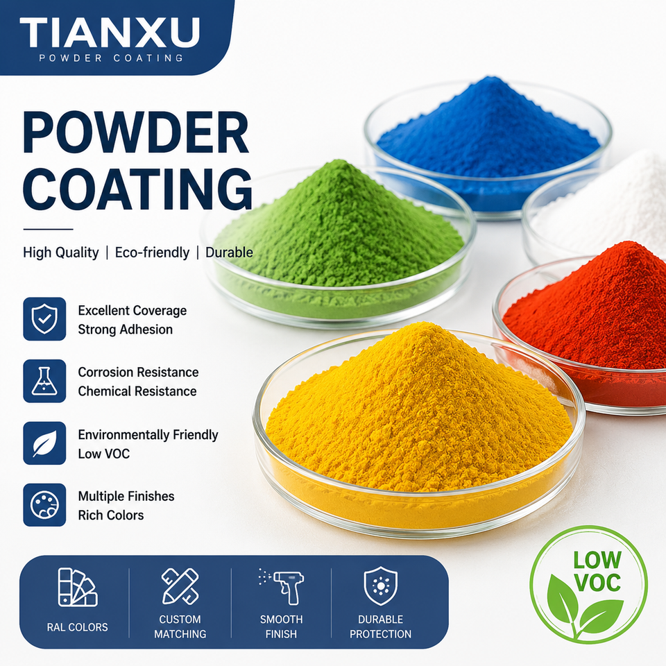 TIANXU Green epoxy polyester powder coating - product view 5