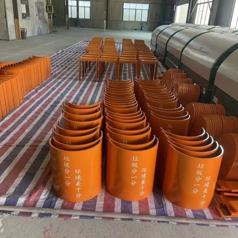 TIANXU Orange Red High Gloss epoxy polyester powder coating - product view 2