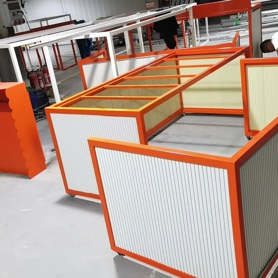 TIANXU Orange epoxy polyester powder coating - product view 5
