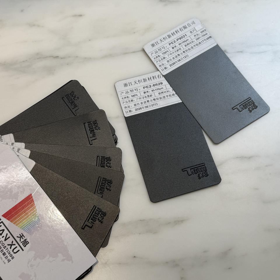 TIANXU black sand texture epoxy polyester powder coating - product view 4
