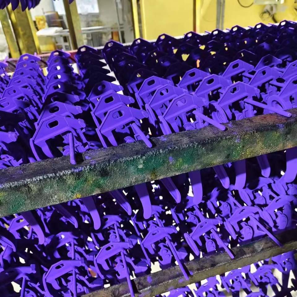 TIANXU purple satin smooth epoxy polyester powder coating - product view 6