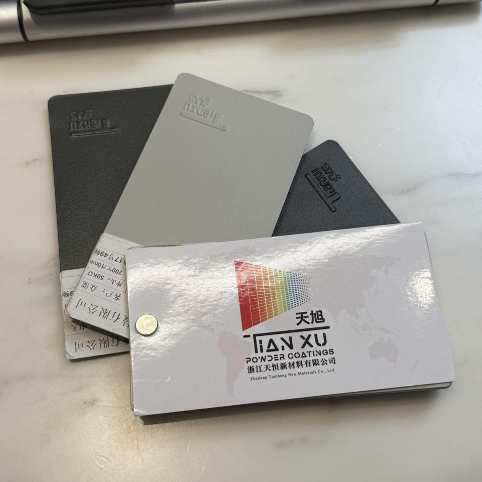 TIANXU grey sand texture epoxy polyester powder coating - product view 4