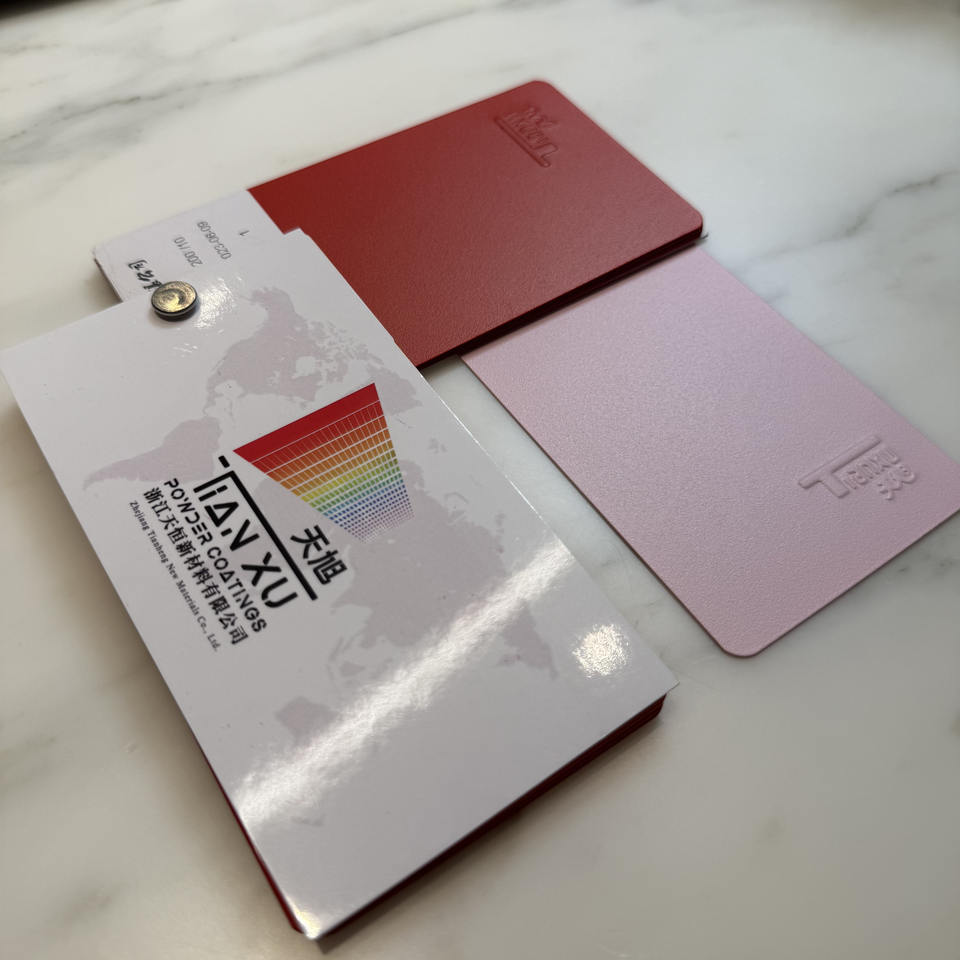 TIANXU red sand texture epoxy polyester powder coating - product view 4