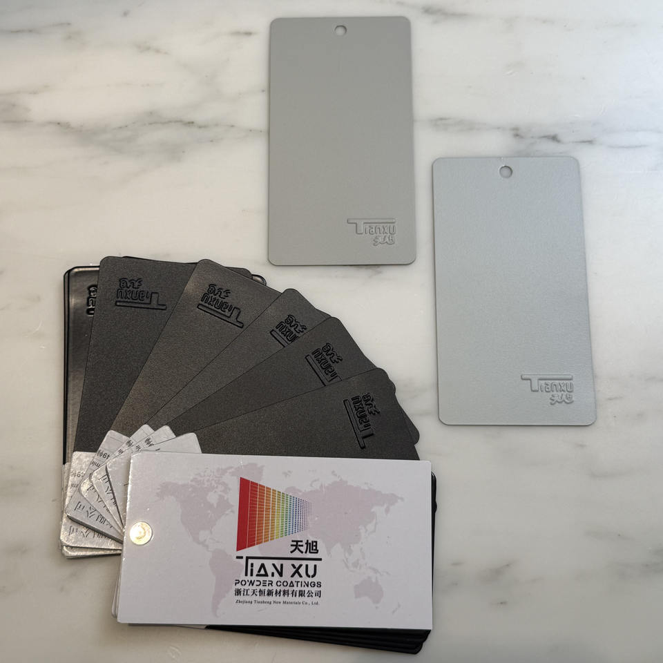 TIANXU grey sand texture epoxy polyester powder coating - product view 2
