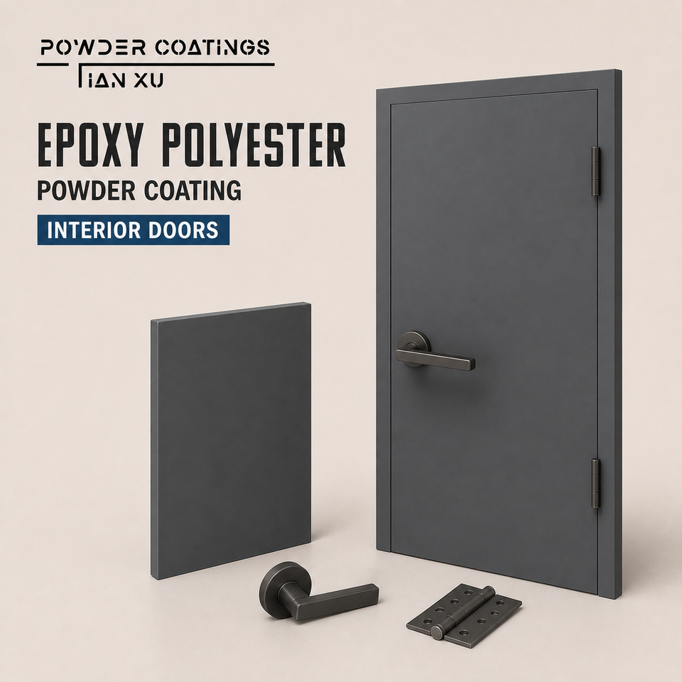 TIANXU epoxy polyester hybrid epoxy polyester powder coating - product view 1