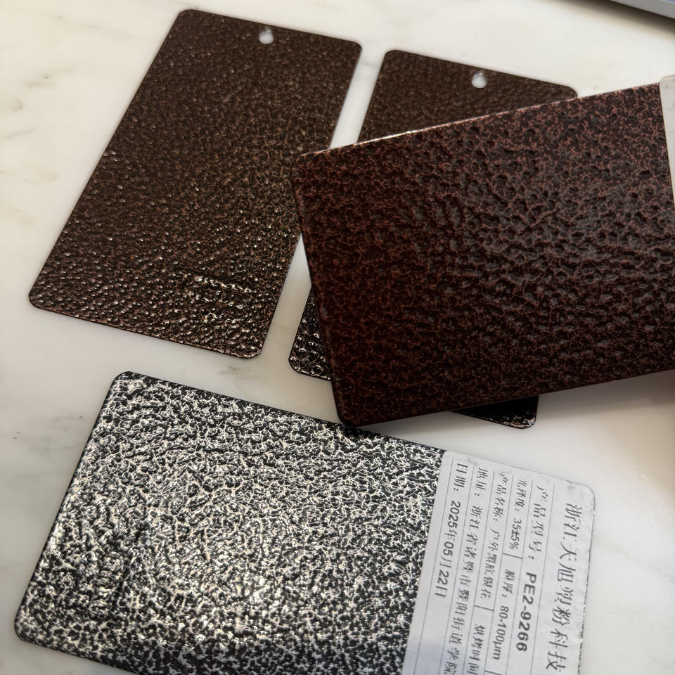 TIANXU orange hammer texture epoxy polyester powder coating - product view 3