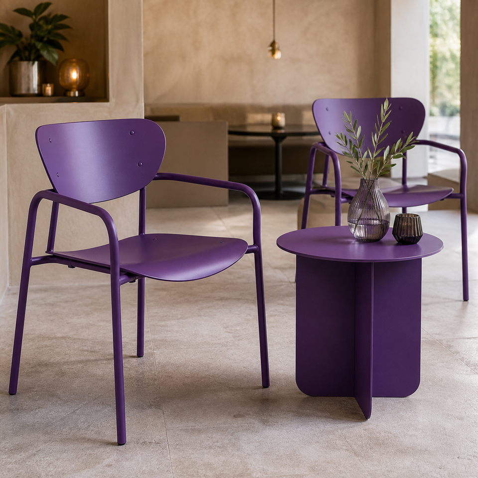 TIANXU Purple Dead Matte epoxy polyester powder coating - product view 3