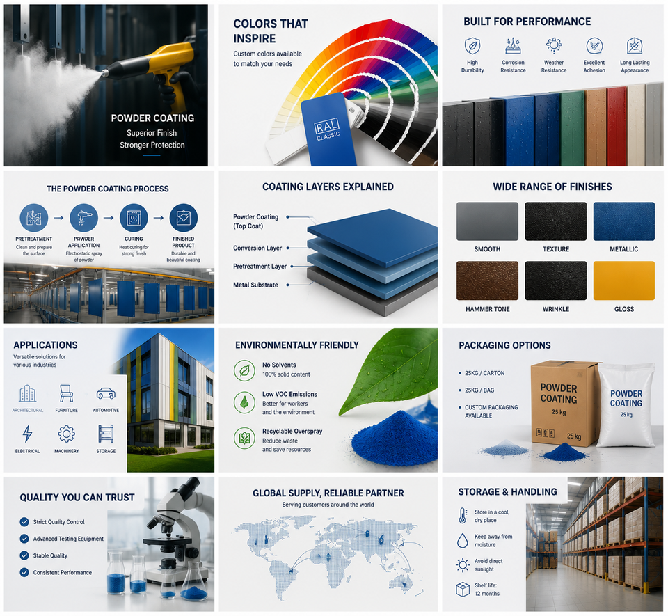 TIANXU  epoxy polyester powder coating - product view 4
