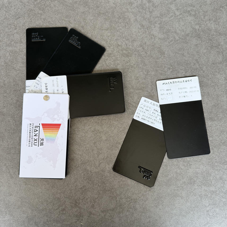TIANXU black matte epoxy polyester powder coating - product view 2