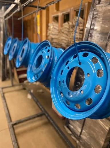 TIANXU Blue High Gloss epoxy polyester powder coating - product view 2
