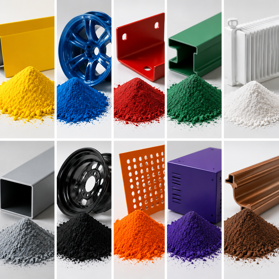 TIANXU Blue epoxy polyester powder coating - product view 4