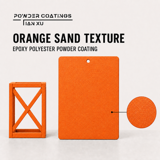 TIANXU orange sand texture epoxy polyester powder coating - product view 1