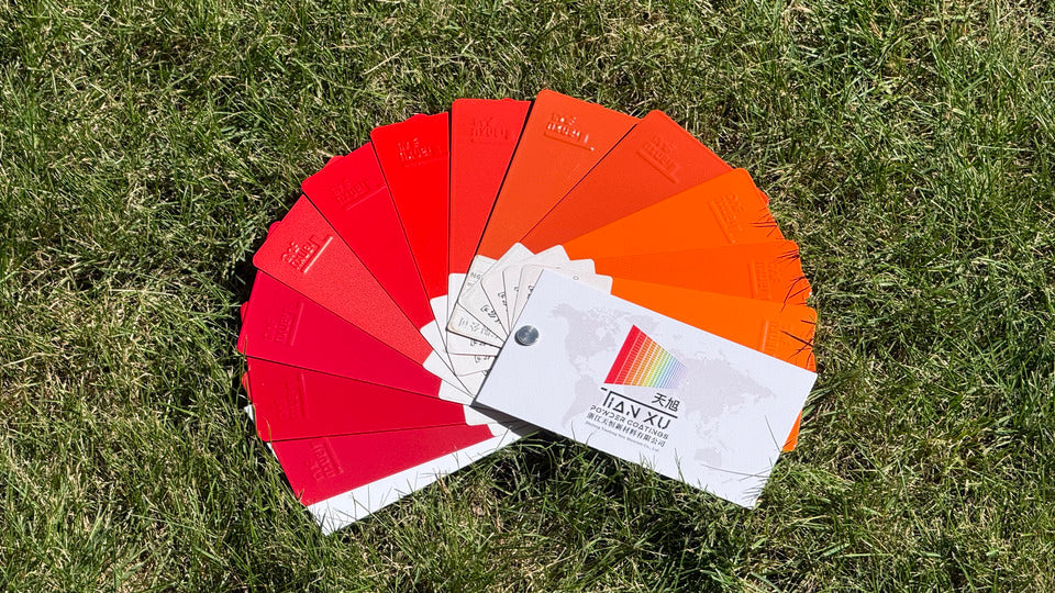 TIANXU Red High Gloss epoxy polyester powder coating - product view 5