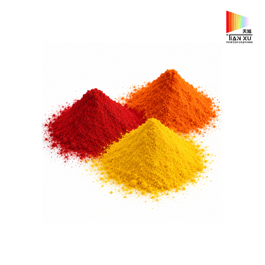 TIANXU Orange epoxy polyester powder coating - product view 1