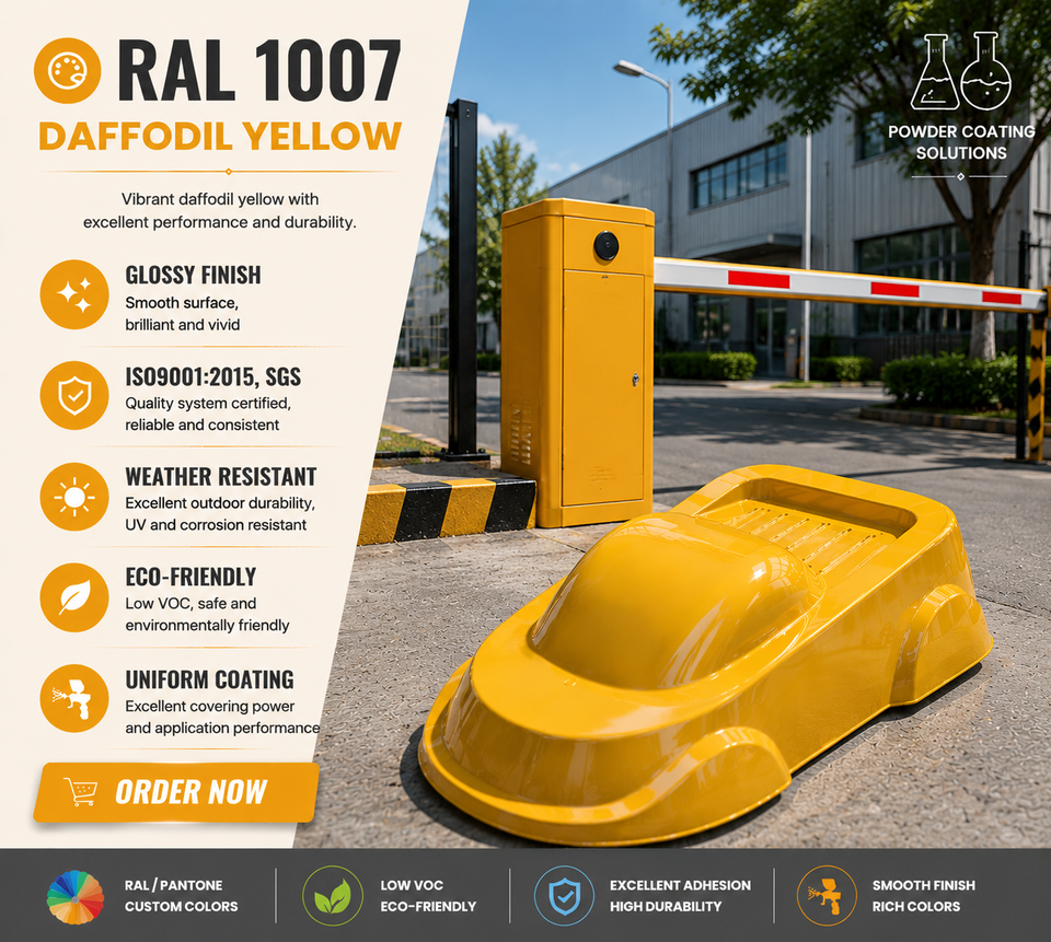 TIANXU Yellow Glossy epoxy polyester powder coating - product view 1