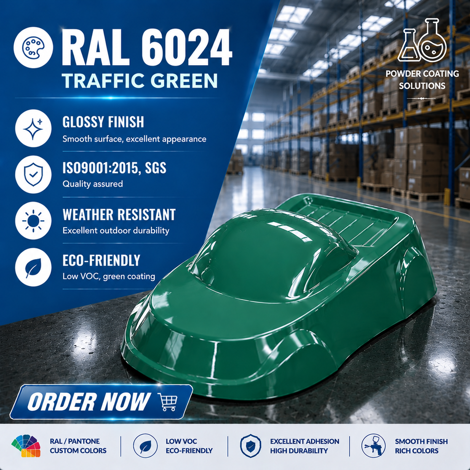 TIANXU Green epoxy polyester powder coating - product view 1