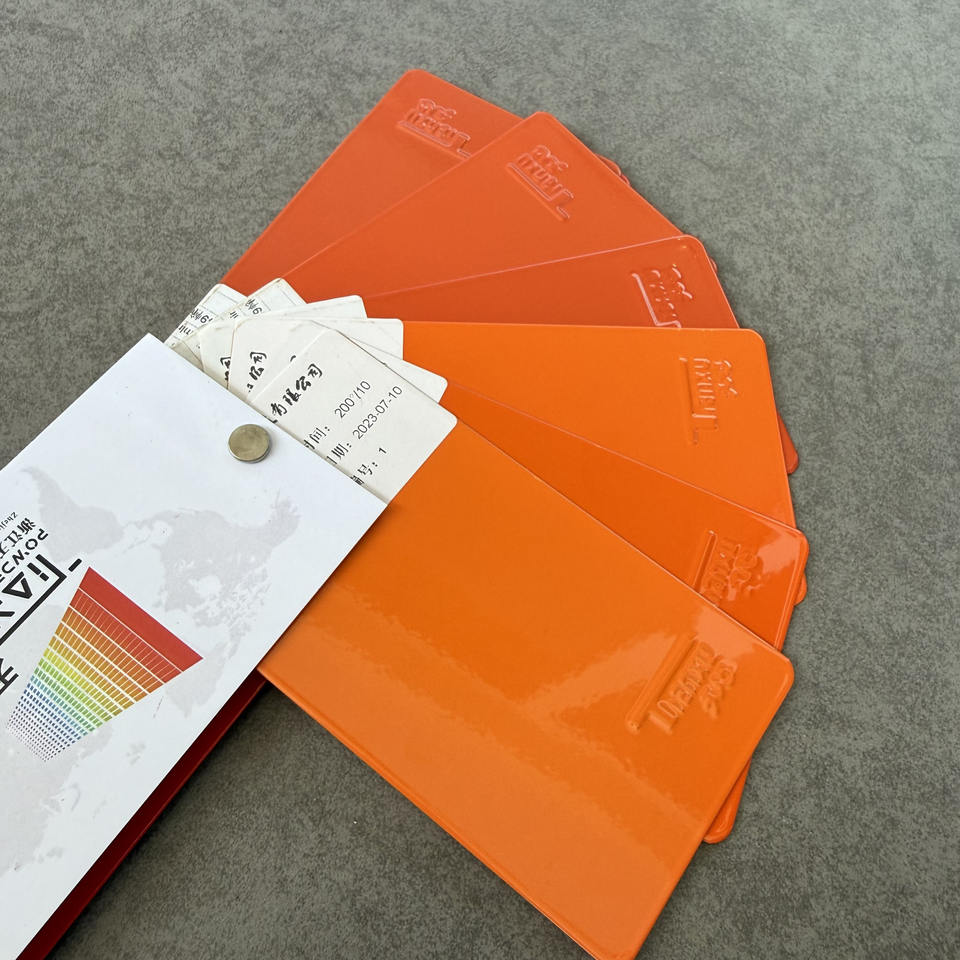 TIANXU orange high gloss epoxy polyester powder coating - product view 2