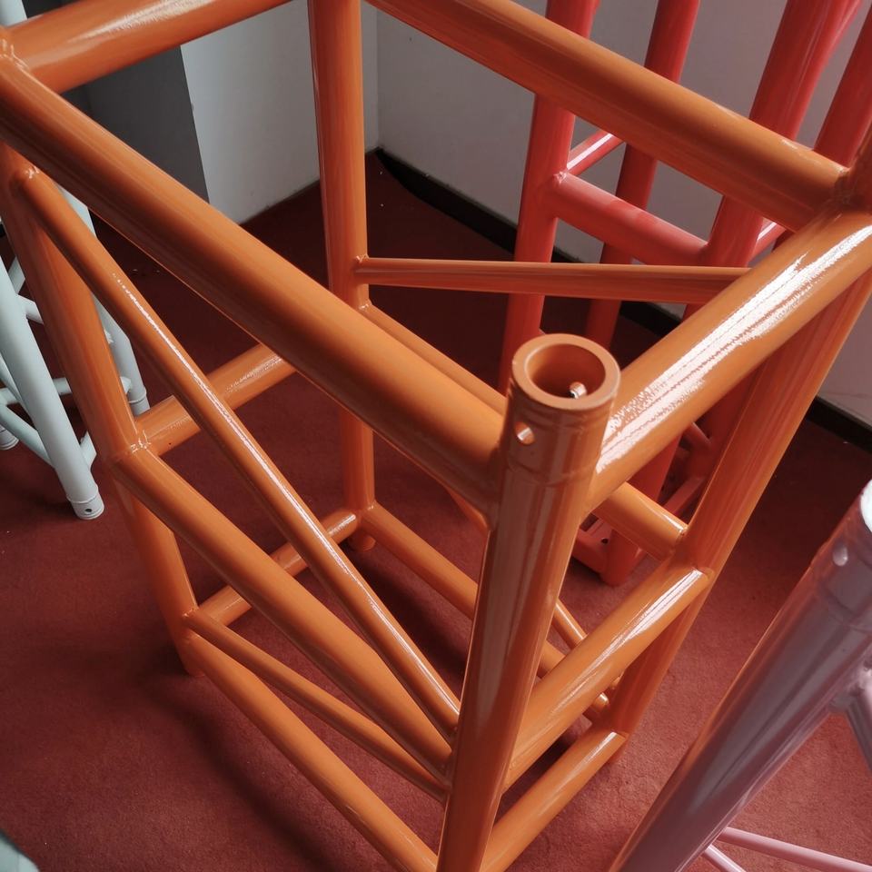 TIANXU orange high gloss epoxy polyester powder coating - product view 5