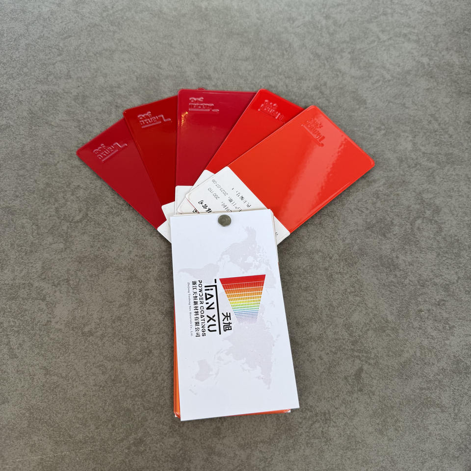 TIANXU red high gloss epoxy polyester powder coating - product view 5