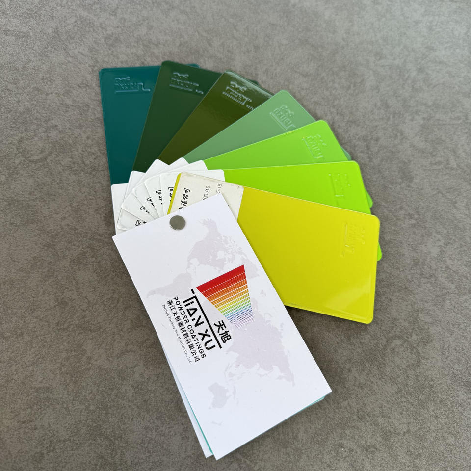 TIANXU green high gloss epoxy polyester powder coating - product view 6