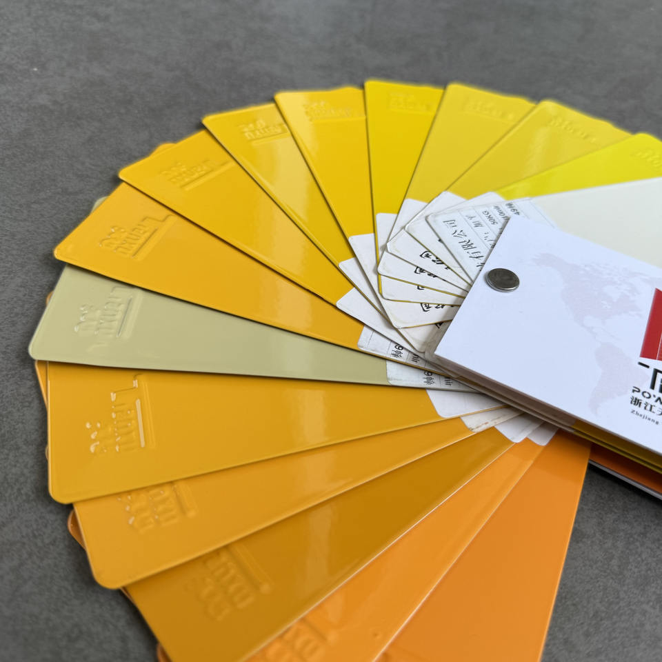 TIANXU yellow high gloss epoxy polyester powder coating - product view 4