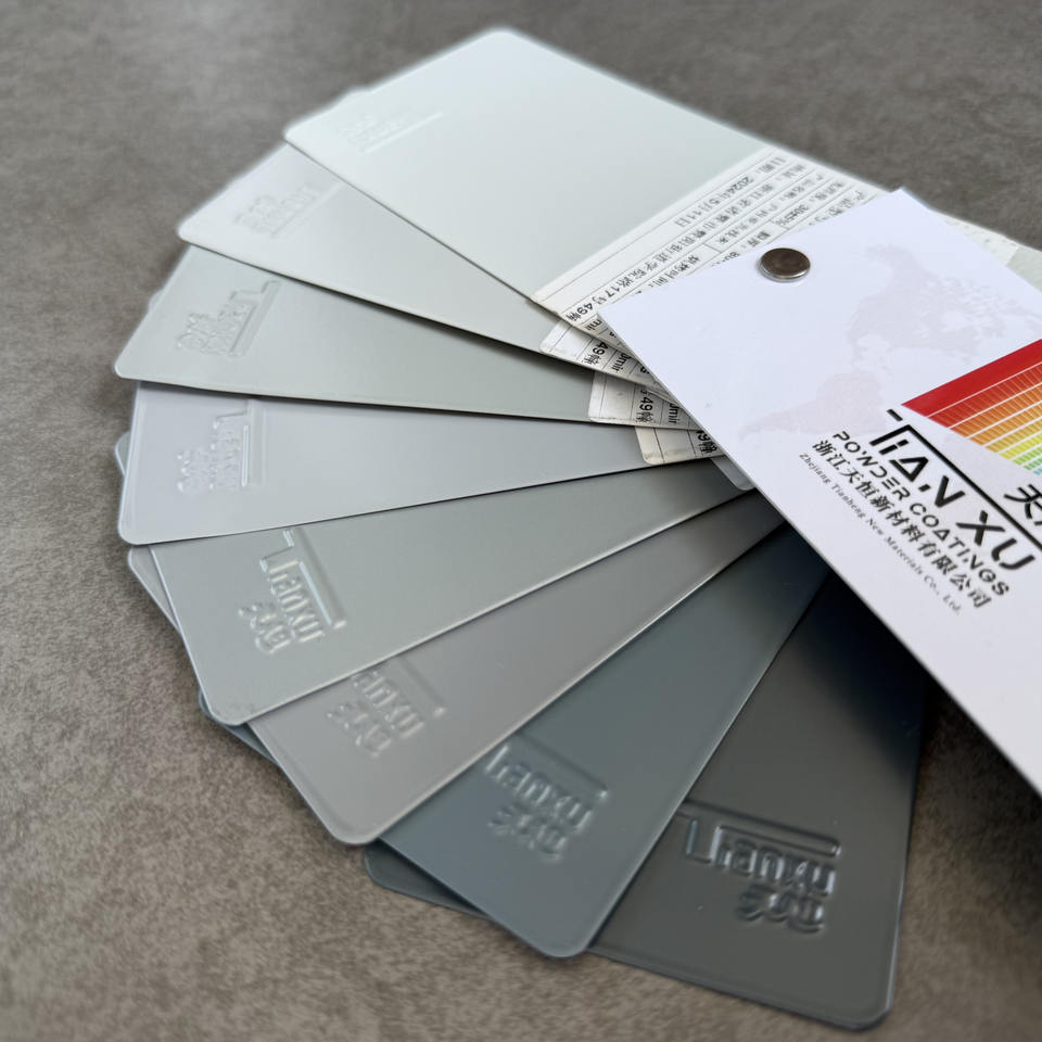 TIANXU grey high gloss epoxy polyester powder coating - product view 2