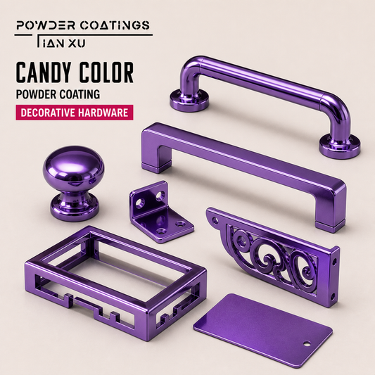 TIANXU Candy epoxy polyester powder coating - product view 1