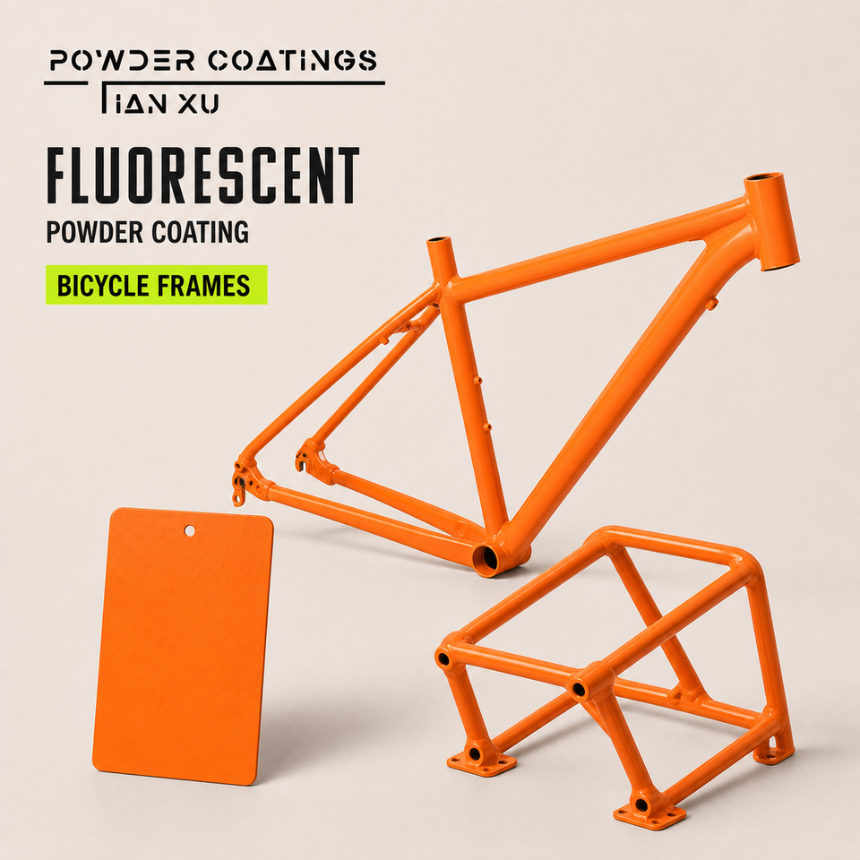 TIANXU Fluorescent epoxy polyester powder coating - product view 1