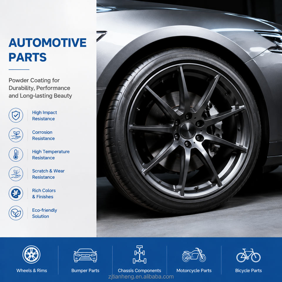 TIANXU Metallic epoxy polyester powder coating - product view 1