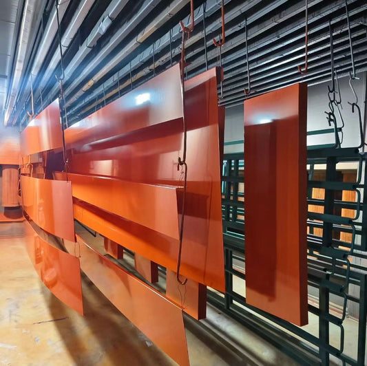 TIANXU Orange epoxy polyester powder coating - product view 1