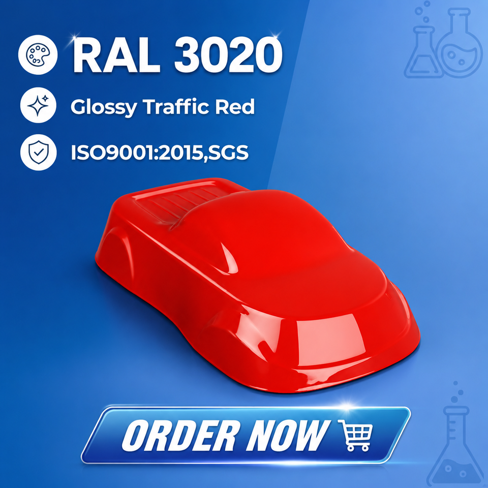TIANXU Red epoxy polyester powder coating - product view 1