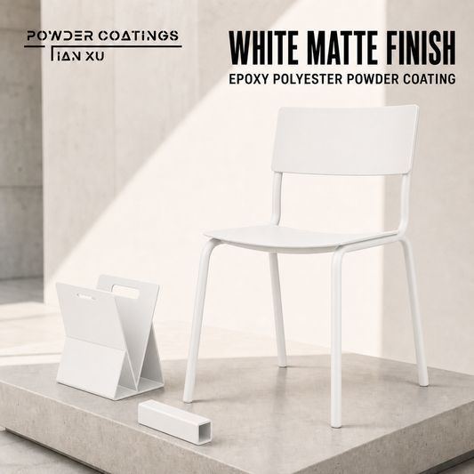 TIANXU White Matte epoxy polyester powder coating - product view 1