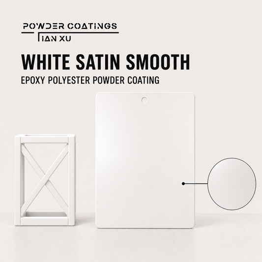 TIANXU White Satin Smooth epoxy polyester powder coating - product view 1